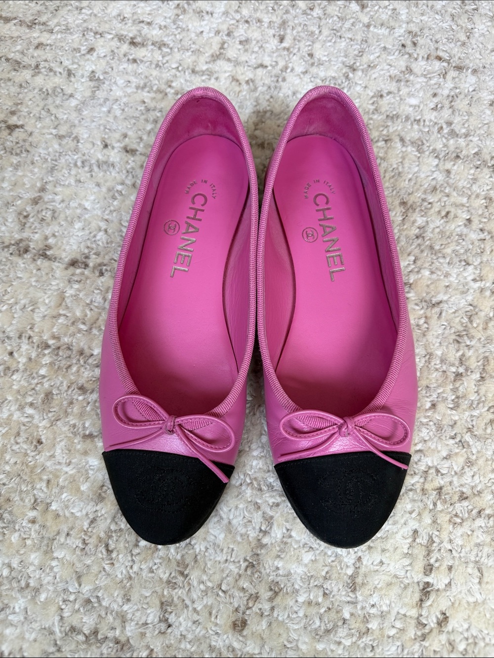 Chanel Pink Ballet Flats - Picture 2 of 5